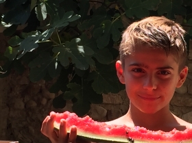 Noi mangiamo Anguria ! - Famiglia Clamar